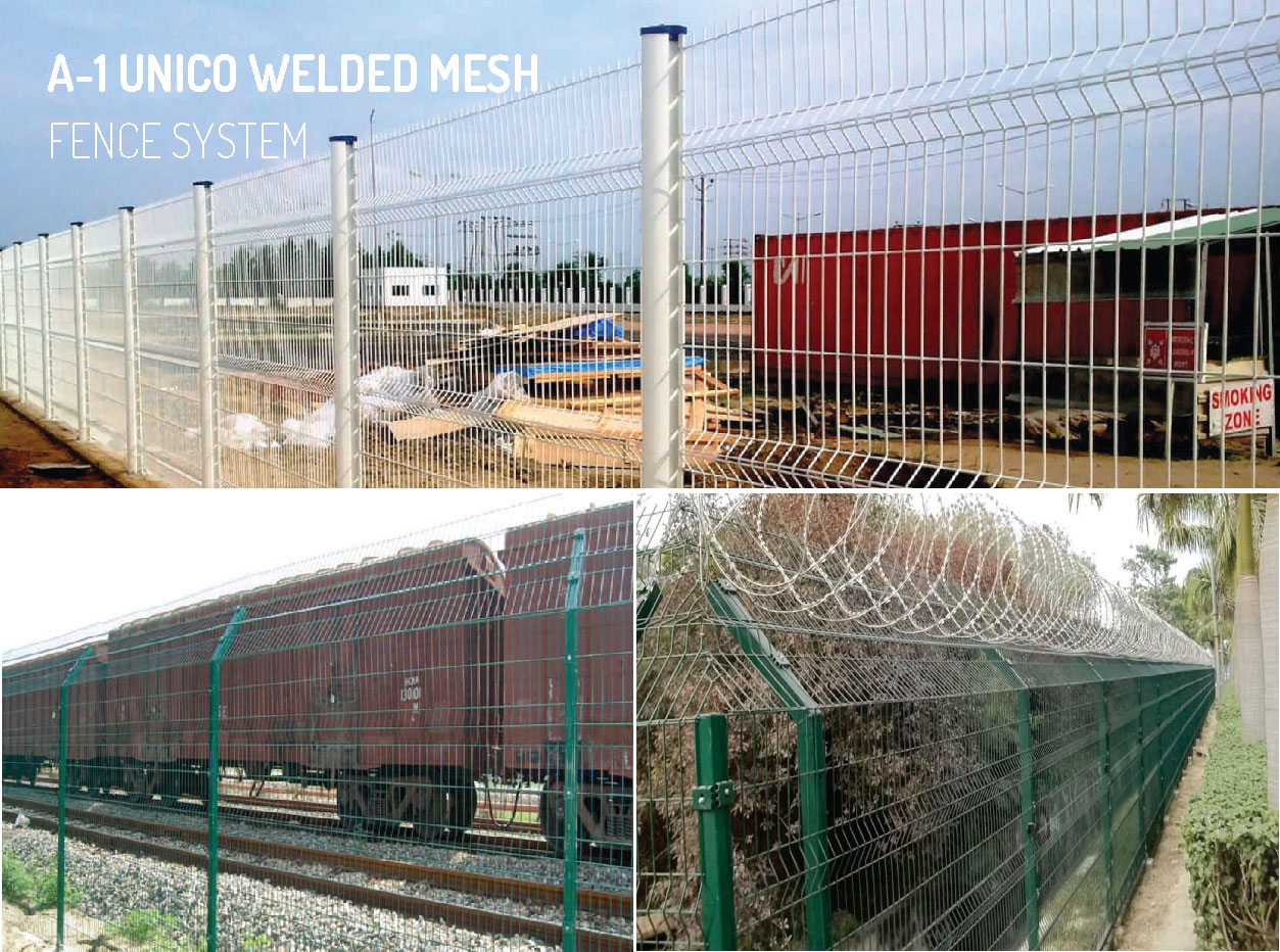 Combined General Fence Welded Mesh